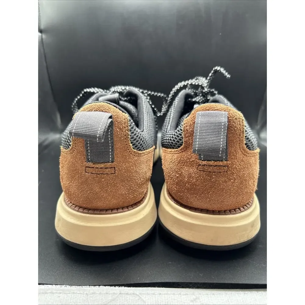 Cole Haan Men's 11.5M Grand 360 Atlantic Gray Mesh Lace-Up Sneaker Brown Suede